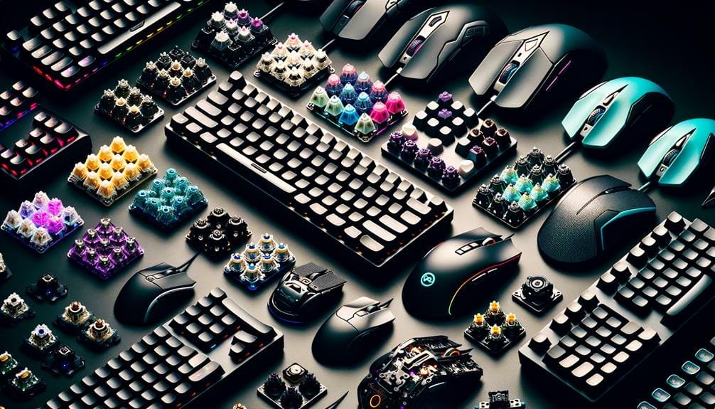 varieties of mechanical keyboards