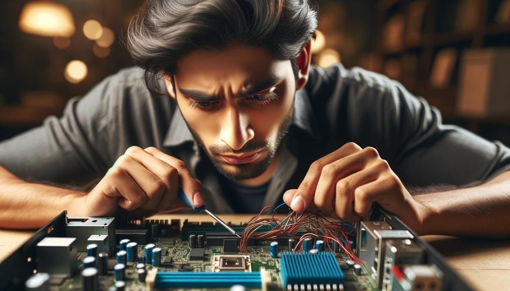 addressing faulty electronic components